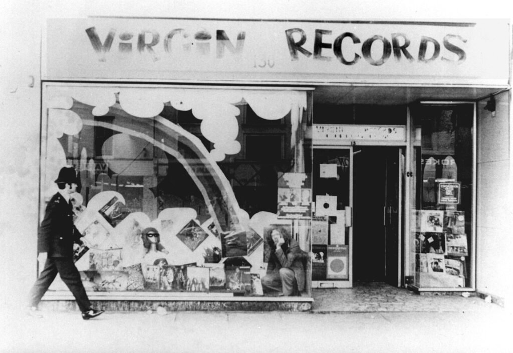 Virgin Records Shop in UK