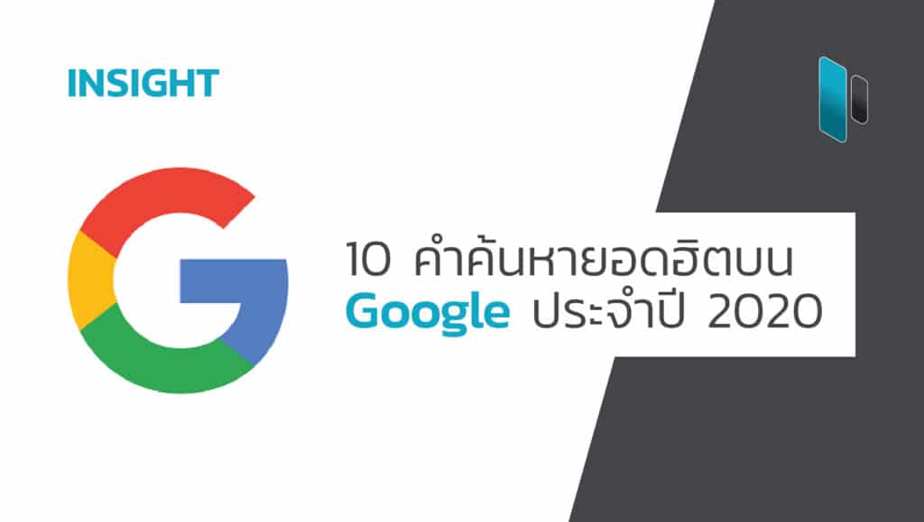 10 คำค้นหายอดฮิตบน Google แห่งปี 2020 (10 Keyword Search on Google 2020)