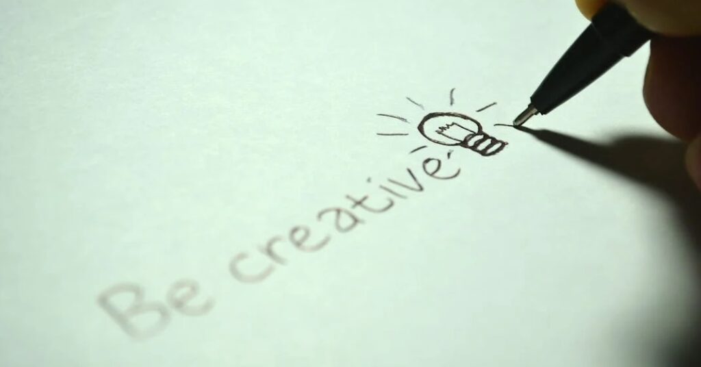 Be-Creative-Hand-Writing-on-Paper Be-Creative-Hand-Writing-on-Paper