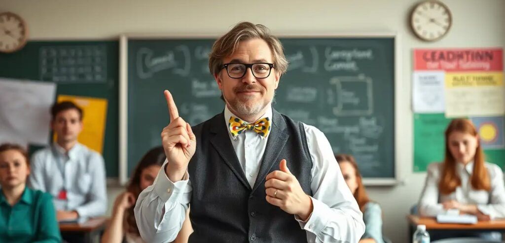 A_Professor_Raising_Finger_in_the_Air