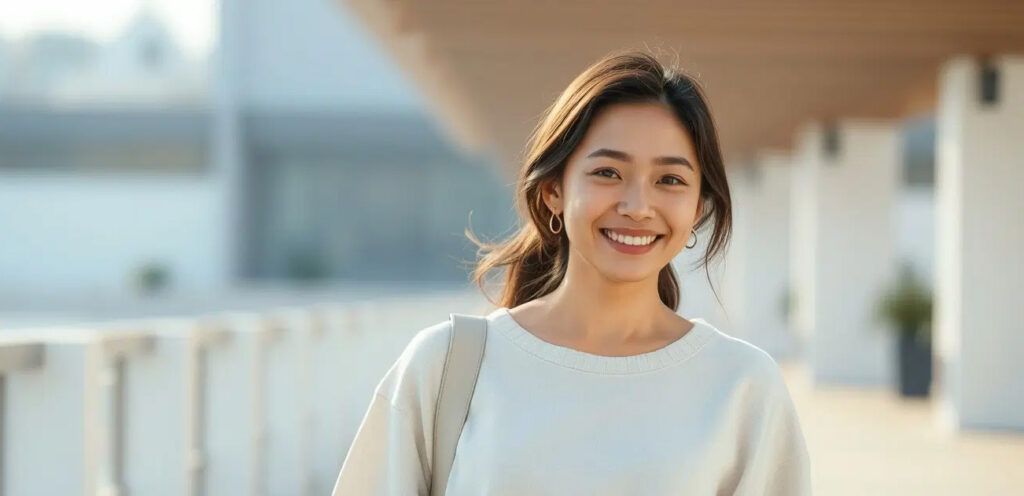 A_Woman_Happy_Smiling