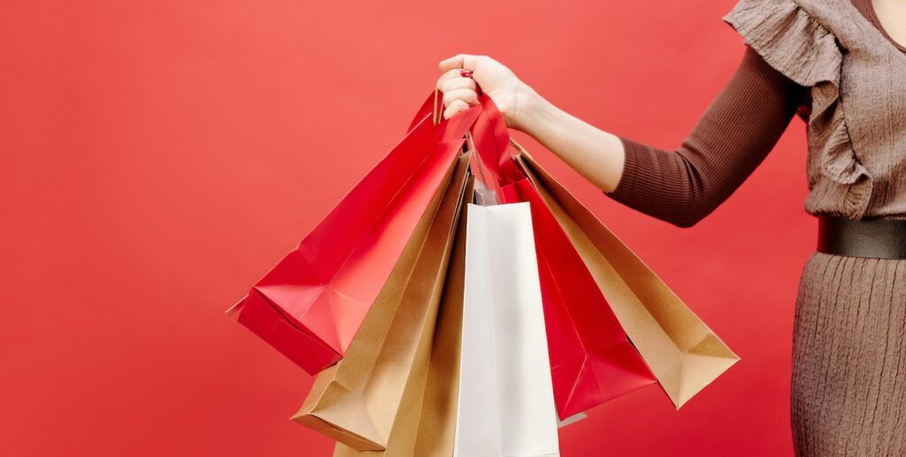 A_Woman_Holding_Shopping_Bags