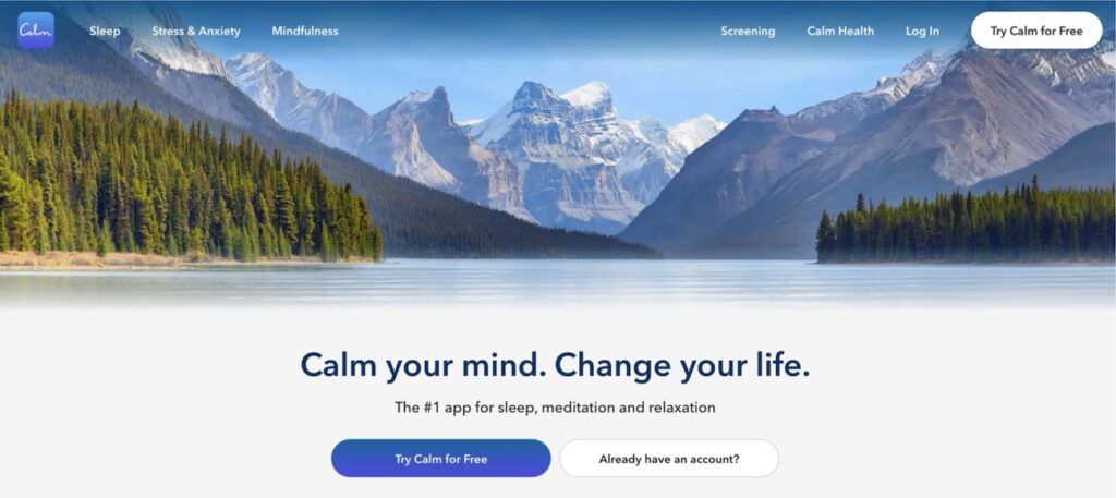 Calm_Landing_Page Calm_Landing_Page