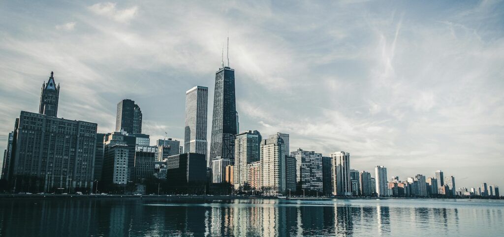City_with_Skyscrapers_on_Sea_Shore City_with_Skyscrapers_on_Sea_Shore