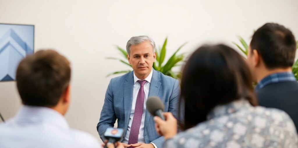 ceo-on-interview-session-with-press