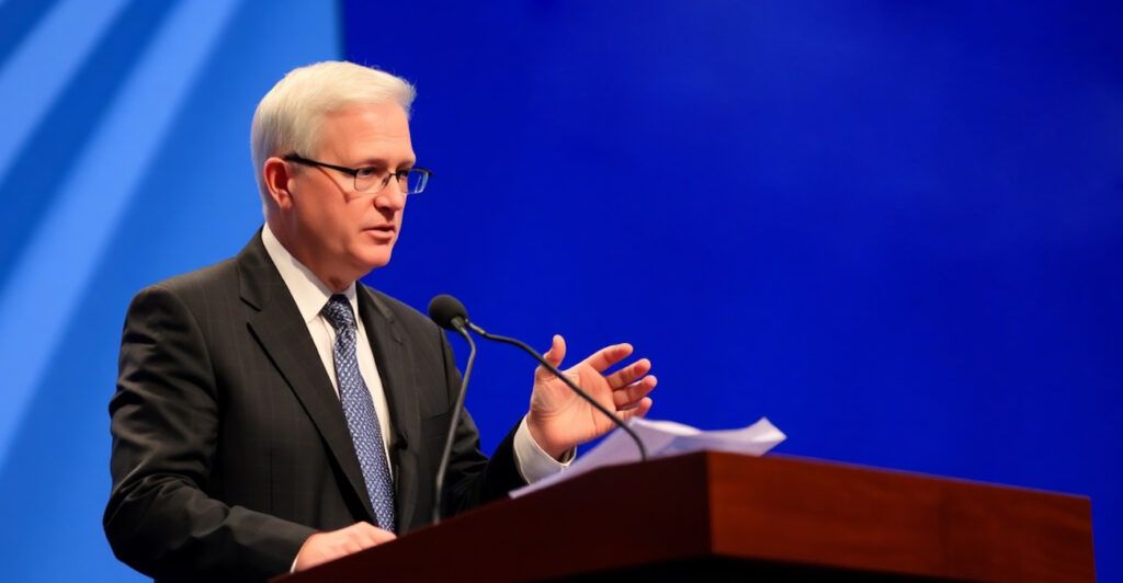 ceo-reading-statement-at-podium