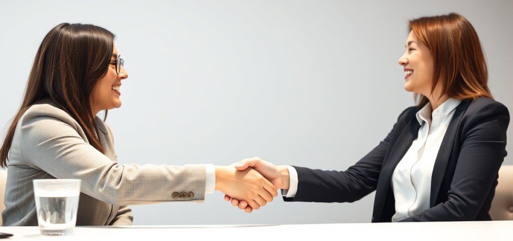 Manager_Shaking_Hand_With_Faking_Smile