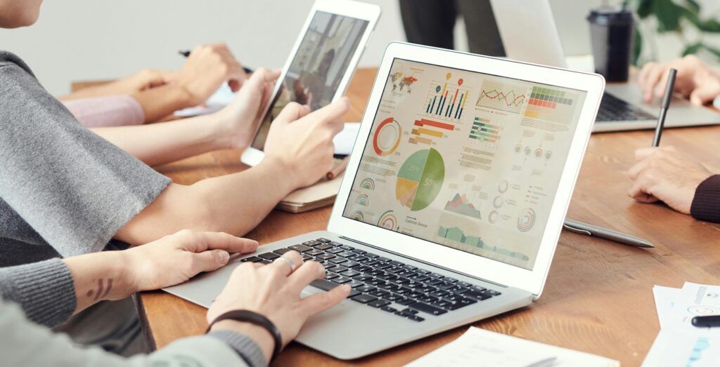 Employee_Creating_Graph_on_Laptop