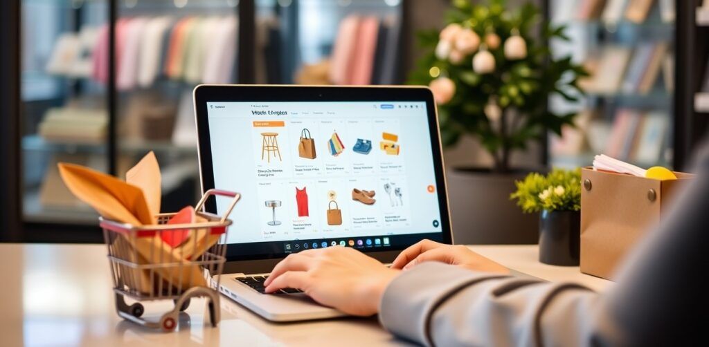 A_Woman_Shopping_Online