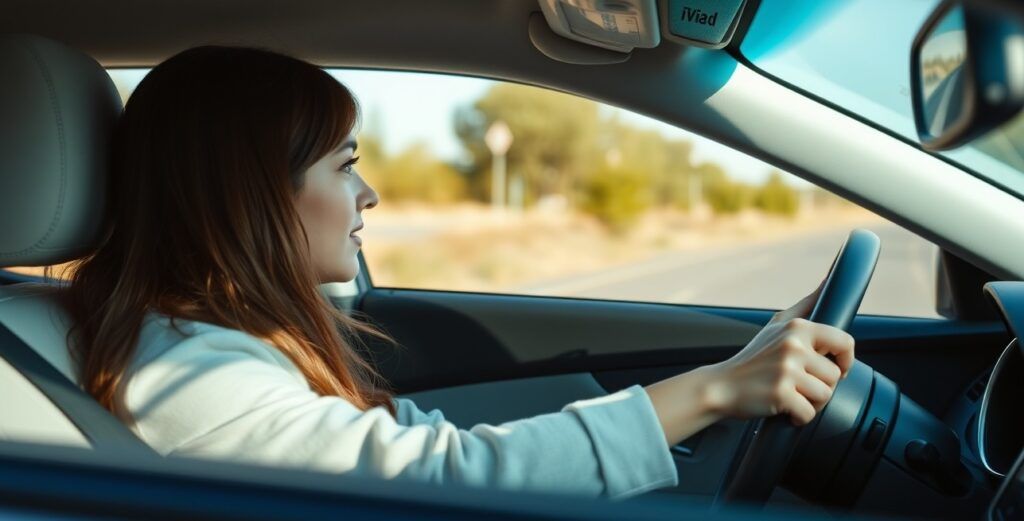 A_Girl_Driving_A_Car