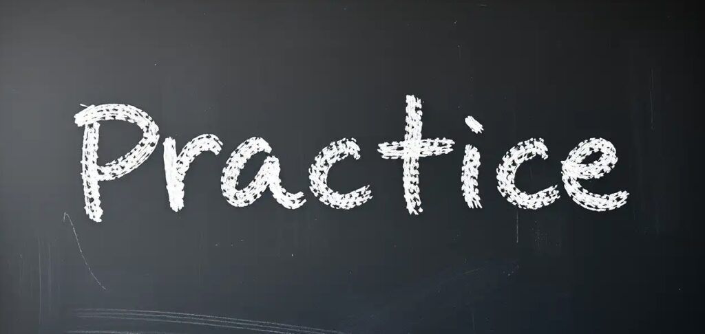 A_Wording_of_Practice_on_blackboard