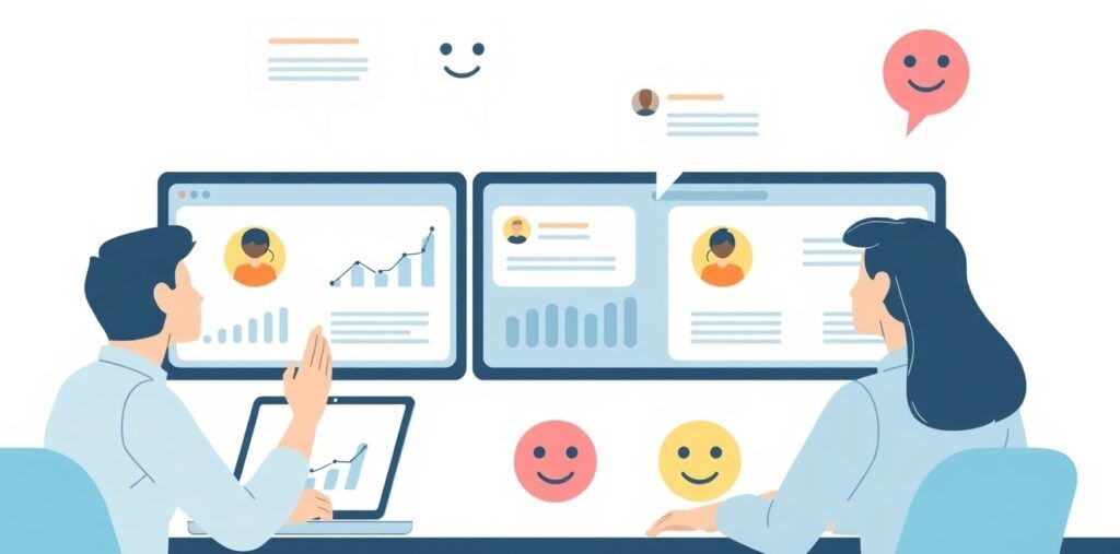 Employees_Watching_Customer_Insight_Dashboard