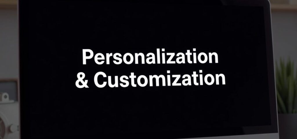 Personalization_&_Customization_wording_on_computer