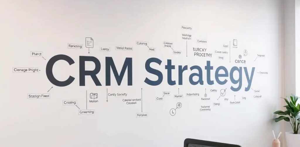 Wording_of_CRM_Strategy_on_the_Wall