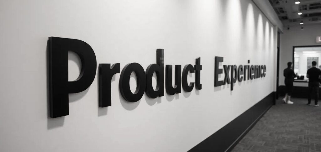 Wording of Product Experience on the Wall