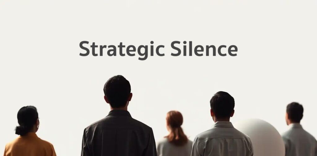 A_Crowd_Looking_at_Strategic Silence_Wording