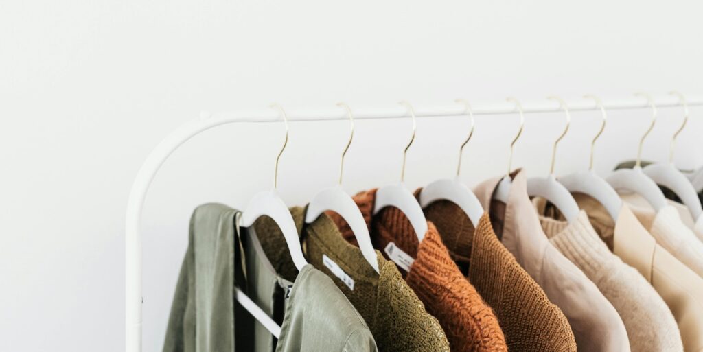 Clothes on Hangers Clothes on Hangers