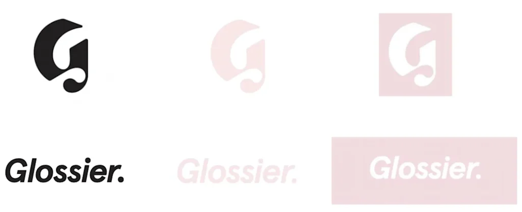 Glossier-branding-elements Glossier-branding-elements