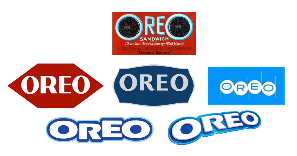 Oreo-logo-history