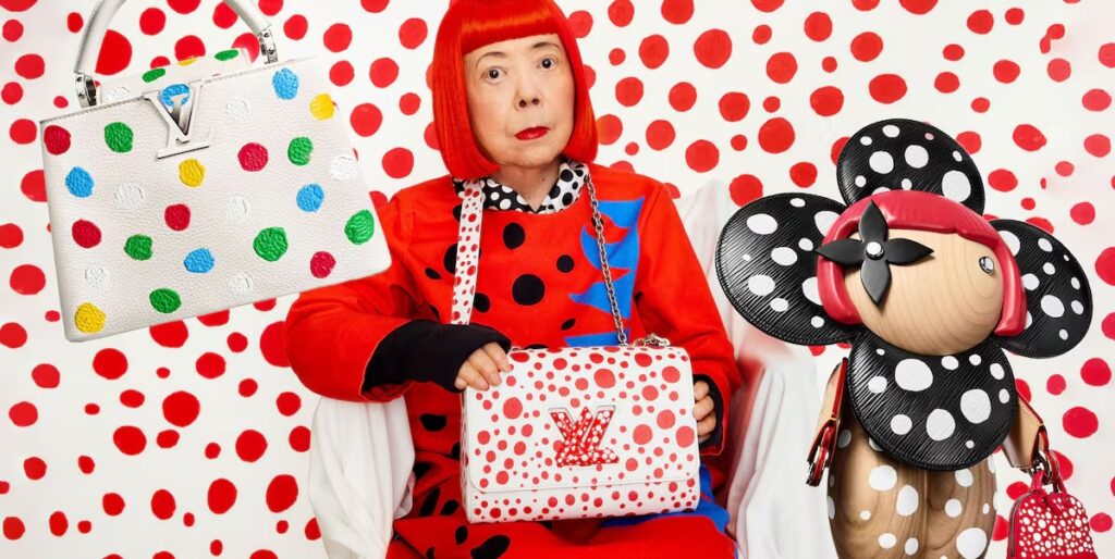Louis Vuitton x Yayoi Kusama campaign