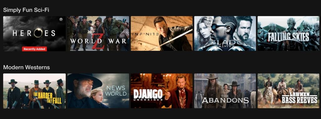 Netflix-Recommendations Netflix-Recommendations