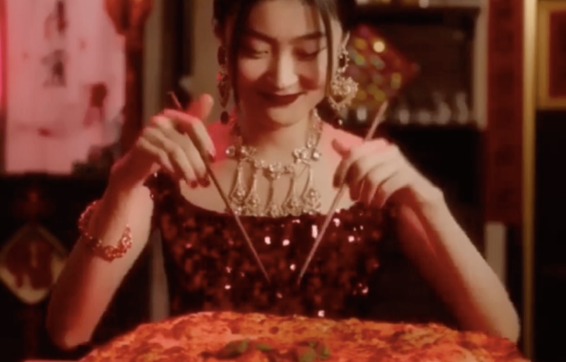 dolce and gabbana eating with chopsticks ad dolce and gabbana eating with chopsticks ad
