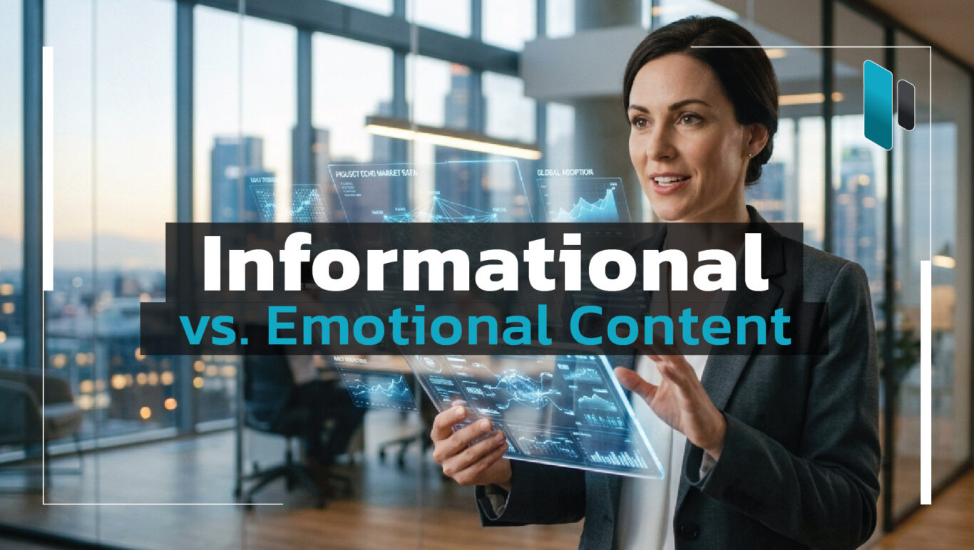informational vs emotional content